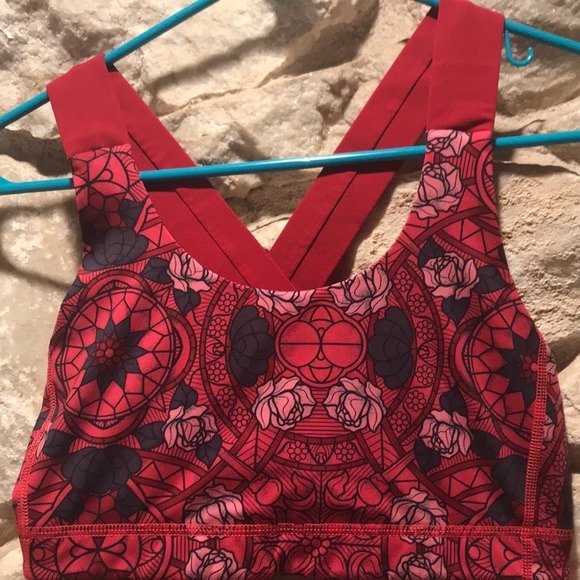 Lululemon All Sport Bra in Deepest Cranberry! - Picture 2 of 4